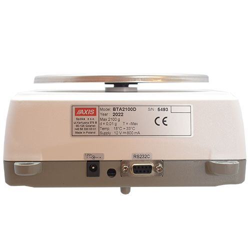 BTA2100D 2100g x 0.01g, 120 VAC