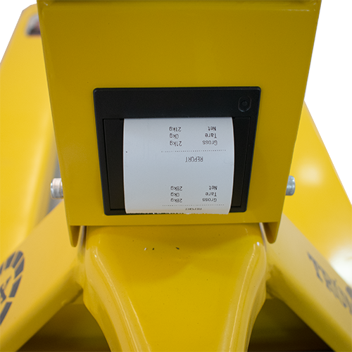 Katman-P bascula estibadora con impresora. 2000kg x 1kg, 1220X680 mm