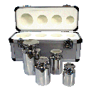 F1 kit 4 pesas patron 1kg a 5kg SS304 C/Cuello (JJ)
