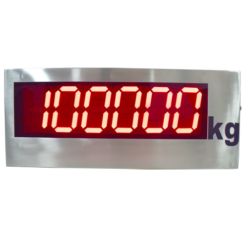 DR-3 SS, display remoto LED rojo, SUS 201