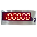 DR-3 SS, display remoto LED rojo, SUS 201