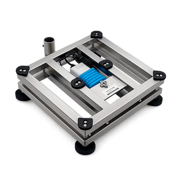 HD4040-SS304, plataforma, 40x40cm, Max 100kg