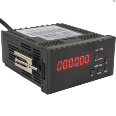 Tranx-B/232, indicador, salida rele, 9VDC @1A