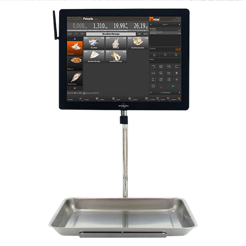 BM5 ARM Cte inox 304 pantalla 15 y10 pulg WIFI 15kg PRO Plato Italiano