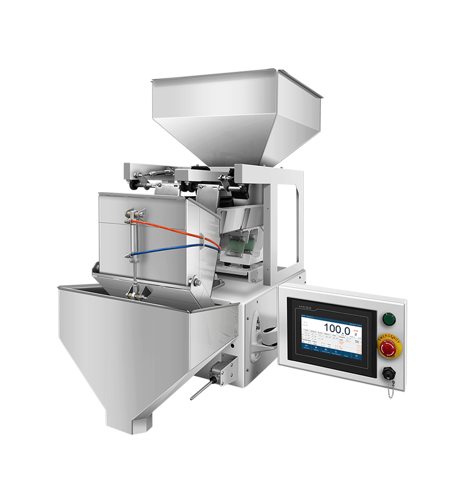 LF-5K Alimentador lineal rango 0.25 a 5 kg, precision +- 2 a 5g, 8 litros