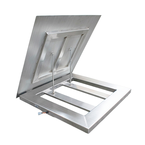 WA-SS, plataforma elevable SS304 1.2x1.2m max 2t