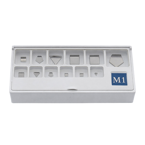[0600105008] M1 kit 12 pesas patron SS304 1mg a 500mg (AQ)