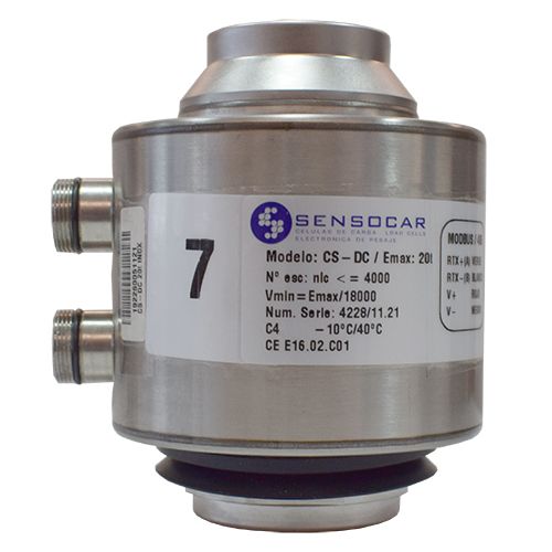 [0300403001] CS-DC 10t C4 celda digital 485 canister Inox IP68 Doble conector mismo lado