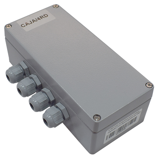 [0300500039] 4-RD caja empalme para celdas digitales con descargadores IP67